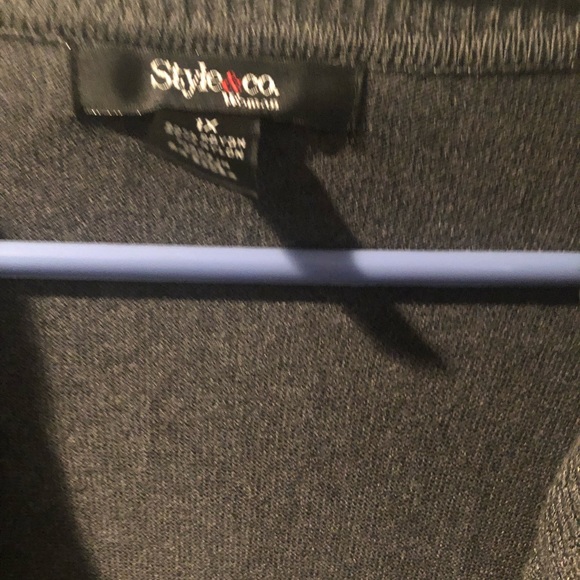 Gray Cardigan by Style @ Co Gray Cardigan by Style @ Co - Picture 4 of 4